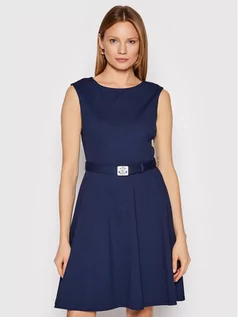 Sukienki - Ralph Lauren Lauren Sukienka codzienna 250861692001 Granatowy Regular Fit - grafika 1