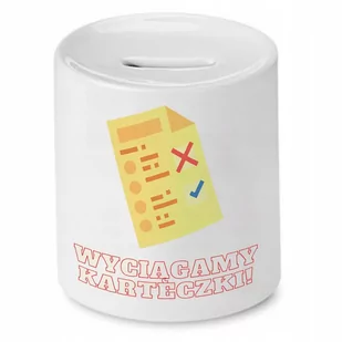 SKARBONKA NA DZIEŃ NAUCZYCIELA WYCIĄGAMY KARTECZKI z Nadrukiem ze Zdjęciem - Skarbonki SKARBONKA NA DZIEŃ NAUCZYCIELA WYCIĄGAMY KARTECZKI z Nadrukiem ze Zdjęciem - Skarbonki - miniaturka - grafika 1