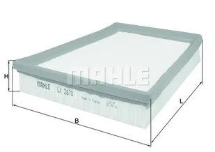 Filtr powietrza Mahle LX 2878 - Filtry powietrza - miniaturka - grafika 1