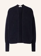 Swetry damskie - American Vintage Dzianinowe Wdzianko East Z Dodatkiem Z Alpaki blau - miniaturka - grafika 1