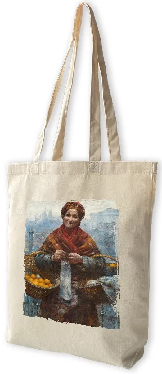 Torba bawełniana Żydówka z pomarańczami Aleksander Gierymski