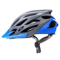 Kaski rowerowe - Meteor KASK ROWEROWY MARVEN grey/blue L 24733 - miniaturka - grafika 1