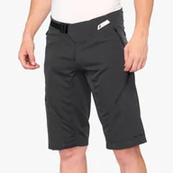 Spodenki rowerowe - 100 Procent Mtb Spodenki Rowerowe Airmatic Charcoal Kolor Szary Rozmiar 36 - miniaturka - grafika 1