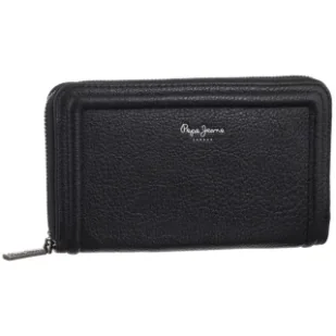 Portfel Code Wallet Black PL0700001 999 (PE77-a) Pepe Jeans - Portfele - miniaturka - grafika 1