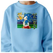 Bluzy dla dziewczynek - BLUZA DZIECIĘCA SONIC 110-116 DLA DZIEWCZYNKI CHŁOPCA - miniaturka - grafika 1