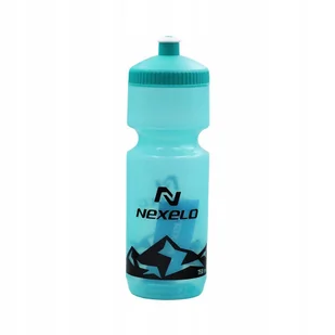 Bidon rowerowy na wodę NEXELO 750 ml turkus transparentny do roweru - Shakery i bidony sportowe Bidon rowerowy na wodę NEXELO 750 ml turkus transparentny do roweru - Shakery i bidony sportowe - miniaturka - grafika 1