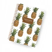 Planery - Przepiśnik Kulinarny Notatnik Przepisy A5 Ananasy - miniaturka - grafika 1