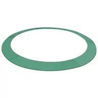 Akcesoria do trampolin - vidaXL Osłona sprężyn PE do okrągłych trampolin 10 ft/3,05 m, zielona - miniaturka - grafika 1