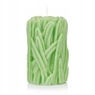 Świece - Świeca dekoracyjna TRAWA kolor ZIELONY - miniaturka - grafika 1