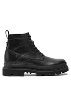 Buty zimowe męskie - Clarks Kozaki Badell Hi Wp 26178485 Czarny - miniaturka - grafika 1