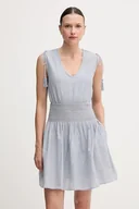 Sukienki - Pepe Jeans sukienka ESTELLA kolor niebieski mini rozkloszowana PL953740 - miniaturka - grafika 1
