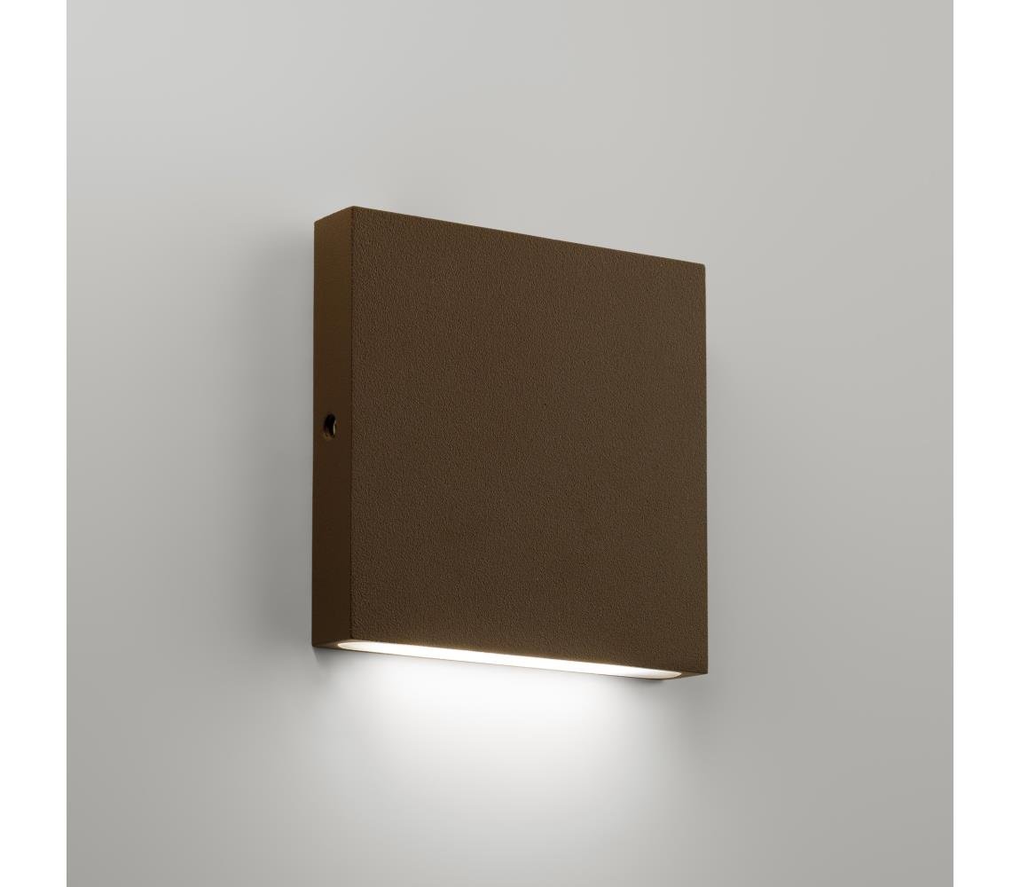 Ideal Lux - LED kinkiet zewnętrzny POST-IT LED/3W/12V CRI 90 brązowy