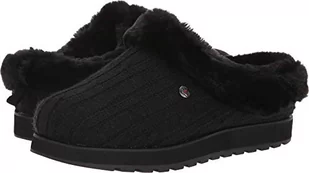Skechers Damskie pamiątki - anioł lodowy. Kapcie ze swetrem z pluszową pianką, 4, - Bbk - 37.5 EU - Kapcie damskie - miniaturka - grafika 1