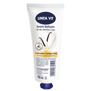 Linea Vit Krem do rąk Kozie Mleko Hipoalergiczny 100 ml - Kremy i maski do rąk - miniaturka - grafika 1