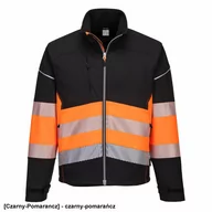 Odzież robocza - PW375 - Kurtka ostrzegawcza softshell PW3 klasa 1 (3L) - 2 kolory - XS-4XL - miniaturka - grafika 1