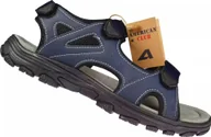 Sandały męskie - American Club Sandały męskie American Club MRL-119NA granatowe 45 - miniaturka - grafika 1