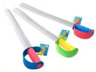 Zabawki militarne - Miecz piankowy, 55 cm, mix wzorów - miniaturka - grafika 1