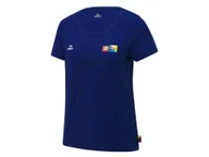 Koszulki sportowe damskie - CRIVIT T-shirt funkcyjny damski z kolekcji Lidl-Trek (Niebieski, S(36/38)) - miniaturka - grafika 1