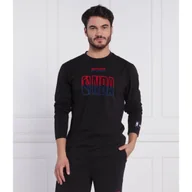 Koszulki męskie - BOSS ORANGE Longsleeve BOSS X NBA THREESIXTY_3 | Regular Fit - miniaturka - grafika 1