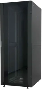 INTELLINET 48,3cm 19zoll Netzwerkschrank Premium Line 22 HE 1322x600x800mm HxBxT vollstaendig montiert Traglast 2000kg grau 715720 - Szafy rack - miniaturka - grafika 1