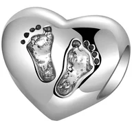 Charmsy - Charms do Pandora - CHARMS STÓPKI DZIECKA - miniaturka - grafika 1