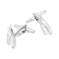 Spinki do mankietów i krawatów - Spinki do mankietów dla Brodacza - Brzytwa X2 NC087 - miniaturka - grafika 1