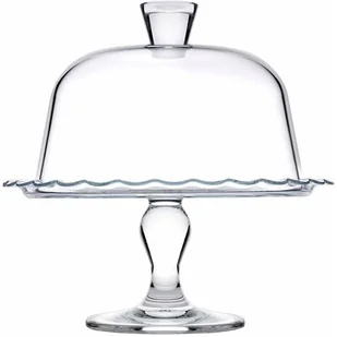 Patera Z Kloszem 26,4 Cm Petite Patisserie Pasabahce - Tace i patery - miniaturka - grafika 1