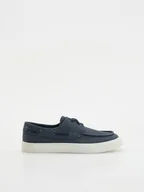 Moda i Uroda OUTLET - Reserved - Klasyczne loafersy - granatowy - miniaturka - grafika 1