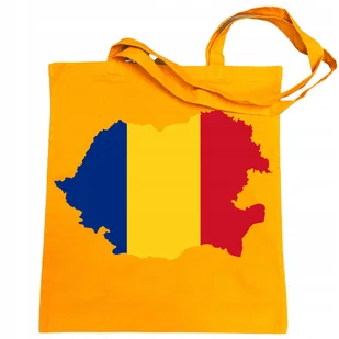 Flaga Rumuni Torba Zakupowa Ekologiczna - Torby i wózki na zakupy - miniaturka - grafika 1