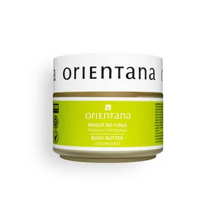 Orientana Body Bitter Lemongrass Masło do ciała - trawa cytrynowa 100 g - Balsamy i kremy do ciała - miniaturka - grafika 1