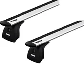 Bagażniki dachowe - Bagażnik dachowy Thule z EVO WingBarem Fiat Qubo 4-dr MPV z punktami stałymi 08-17 - miniaturka - grafika 1