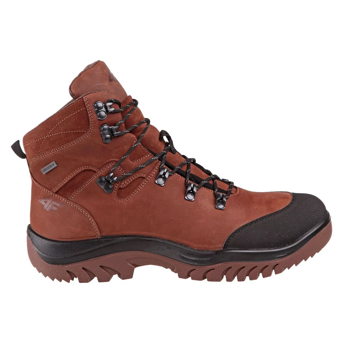 Męskie buty trekkingowe 4F OBMH260 brązowe Rozmiar: 43