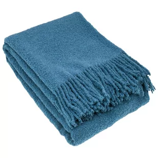 Pled Boucle 140x200cm blue - Koce - miniaturka - grafika 1
