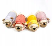 Maskotki i pluszaki - PLUSZOWY SŁODKI PIES MOPS MASKOTKA UROCZY PLUSZAK DLA DZIECI 50 CM - miniaturka - grafika 1