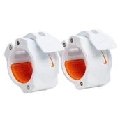 Gryfy - Zacisk na gryf NIKE Collar Biało-pomarańczowy (2 szt.) - miniaturka - grafika 1