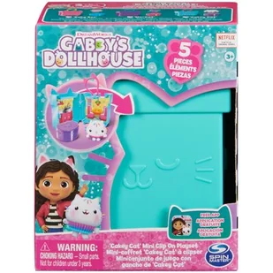 Koci Domek Gabi Łaskotek minibox pokój 5 elementów Cakey Cat Gabby's Dollhouse - Figurki dla dzieci - miniaturka - grafika 1