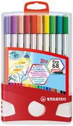 Flamastry - Flamaster STABILO Pen 68 Brush Color Parade kpl. 20szt. mix kolorów - miniaturka - grafika 1