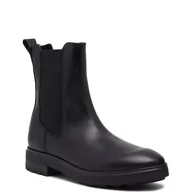 Sztyblety damskie - Calvin Klein Skórzane sztyblety - miniaturka - grafika 1