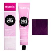 Farby do włosów i szampony koloryzujące - Matrix SoColor Sync, alkaiczny toner do wosw z technologi Pre-Bonded, 5VV, 90ml - miniaturka - grafika 1