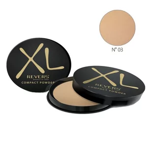 Revers puder prasowany XL Matujący Kompakt nr 03 - Pudry do twarzy - miniaturka - grafika 1