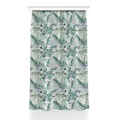 Zasłony - Zasłona przelotki do pokoju Krokusy wzór 150x230, Fabricsy - miniaturka - grafika 1