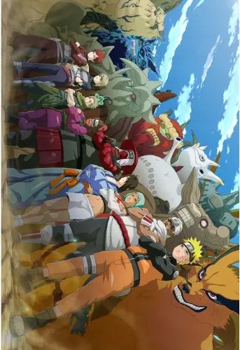 Plakat Anime Manga Naruto nrto_019 A2 (custom)