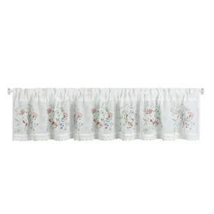 Euro Firany Firana Gotowa Sylwia na Taśmie 30 x 150 Różowy 1222772 - Firany - miniaturka - grafika 1