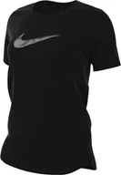 Koszulki i topy damskie - Nike Dri-fit Swoosh Koszulka damska - miniaturka - grafika 1
