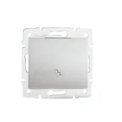 Wyłączniki światła i elektryczne - Kanlux Łącznik schodowy LOGI 02-1050-143 sr 25191 - miniaturka - grafika 1