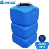 Zbiorniki na deszczówkę - UHP Zbiornik na wodę 500l UHP KUBATON HIGH BK-500 Niebieski - miniaturka - grafika 1