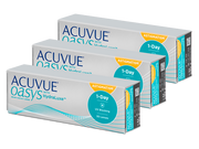 Soczewki kontaktowe - Johnson&Johnson Acuvue Oasys 1-Day with HydraLuxe for Astigmatism 90szt - miniaturka - grafika 1