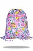 Torby szkolne - Worek Na Buty Coolpack Vert Sew Pastel Heart - miniaturka - grafika 1