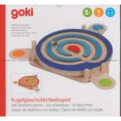 Gry planszowe - Gra zręcznościowa labirynt z kulkami Goki - miniaturka - grafika 1