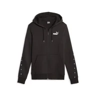 Bluzy damskie - Bluza Sportowa Damska Puma Ess Tape Fz Fl - miniaturka - grafika 1